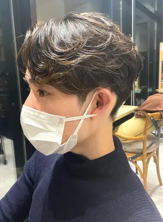 ショート パーマ メンズ 似合う髪型見つけます AYAKAのヘアスタイル