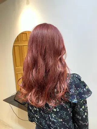 ロング カラー ヘアアレンジ REONA🪽✨薬院 レイヤーカット🫧のヘアスタイル