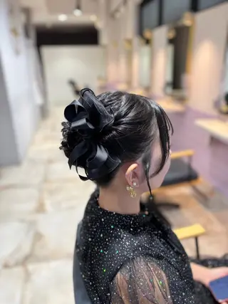 ヘアアレンジ 松永 瑠奈のヘアスタイル