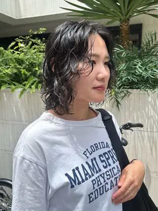 ミディアム [Eurica] muaのヘアスタイル