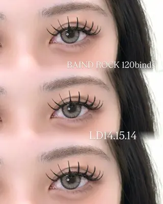 マツエク・マツパ 川上 心花のマツエク・マツパデザイン