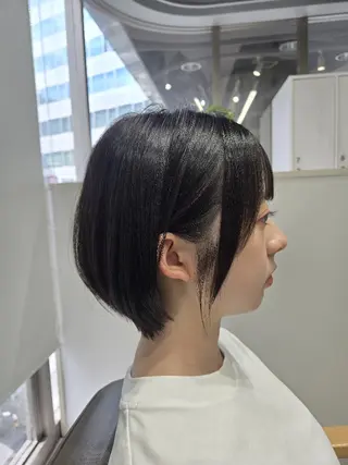 ショート ショート/ボブ/中村 遥香 🧸🤍のヘアスタイル