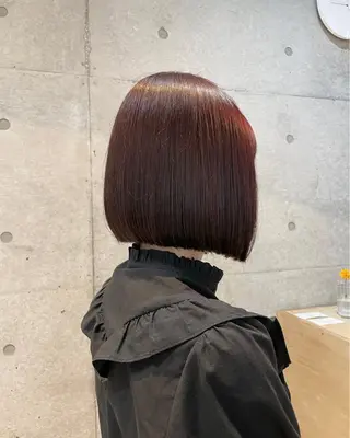 ショート カラー 【表参道】Ruri デジタルパーマのヘアスタイル