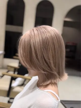 ショート カラー 高槻No.1🇰🇷 韓国ヘア 橋口陽太のヘアスタイル