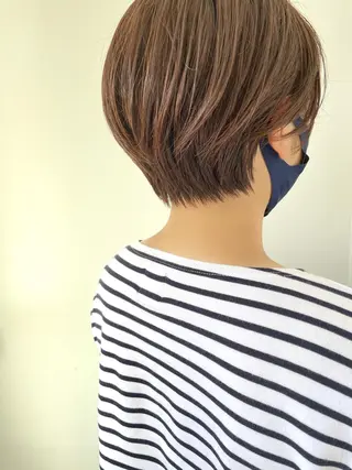 ショート カラー 江上拓郎/ショート /酸性ストレートのヘアスタイル