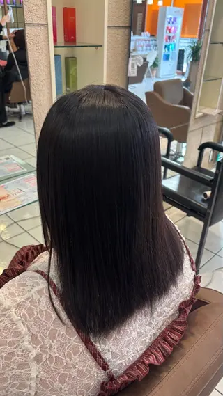 ミディアム 艶カラー 髪質改善 🍓苺奈のヘアスタイル