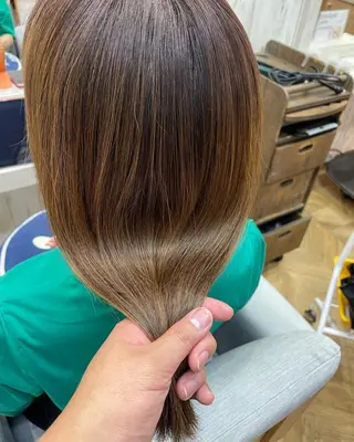 カラー パーマ ヘアアレンジ メンズ キッズ ネイル マツエク・マツパ Saffyハリウッド トリートメント◎のヘアスタイル