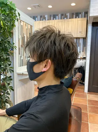 ショート 大澤 唯のヘアスタイル