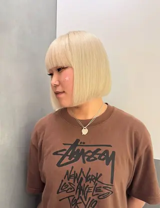 ショート 🎀LUNA🎀 レイヤーカット/艶髪のヘアスタイル