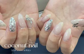 ネイル 神田 ココナッツのネイルデザイン