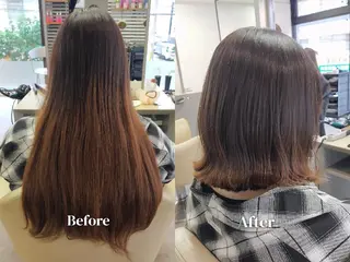 ミディアム SiLO 🎀 𝕂𝕒𝕟𝕟𝕒のヘアスタイル