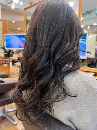 セミロング カラー ✨店長✨松下 和正のヘアスタイル