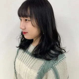 ミディアム カラー ヘアアレンジ 眉毛ワックス konomiの眉毛・アイブロウイメージ