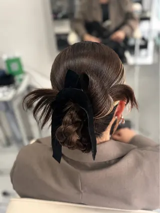 ヘアアレンジ 🎀ゆづき🫧 透明感/アレンジ💖のヘアスタイル