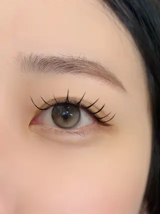 マツエク・マツパ 無料モデル募集 🌷akari🌷のマツエク・マツパデザイン
