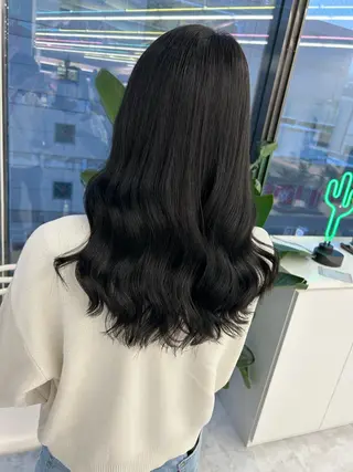 ロング カラー ヘアアレンジ ブリーチなしの達人 🌈KAITOのヘアスタイル