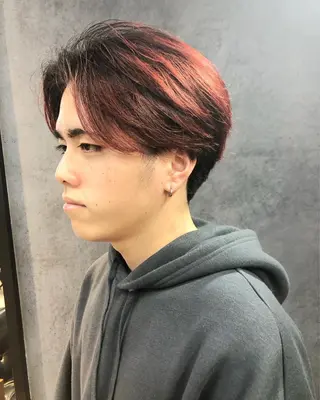 カラー ヘアアレンジ メンズ メンズ特化✂️栗原 侑也のヘアスタイル