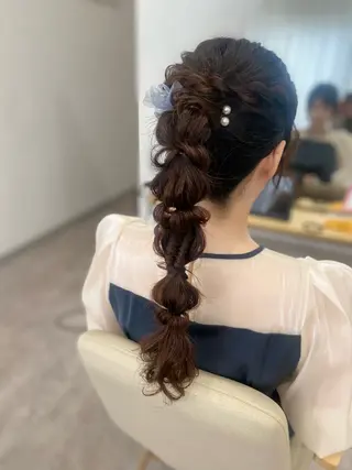 ロング ヘアアレンジ ◤ Jammin.◢ Mizuho.のヘアスタイル