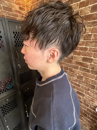ショート メンズ 久木原 ゆりのヘアスタイル
