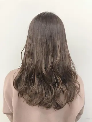 セミロング カラー 代表　YUKI ☆のヘアスタイル