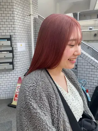 ロング カラー 産休の為お休みです! 小島凜のヘアスタイル