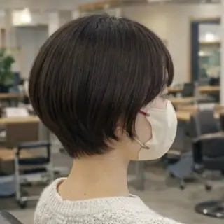 ショート manami/ ハッシュレイヤーのヘアスタイル