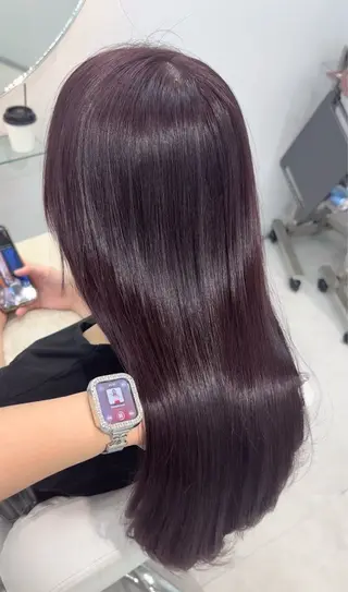 ロング 透明感カラー| 代官山🎀ねねのヘアスタイル