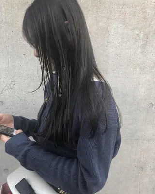 ロング フレンチボブパーマ Yuukiのヘアスタイル