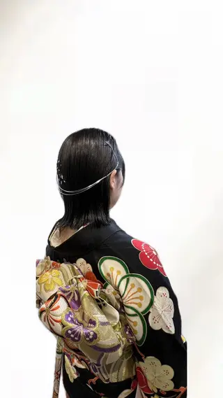 ヘアセットサロン お呼ばれ/ライブヘアのヘアスタイル