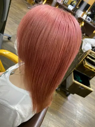 セミロング カラー IwAsh大和駅前店 河野亜里香のヘアスタイル