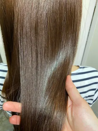 カラー 上島 彩のヘアスタイル