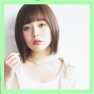 ショート カラー 似合わせカット/ レイヤーカット/新谷のヘアスタイル