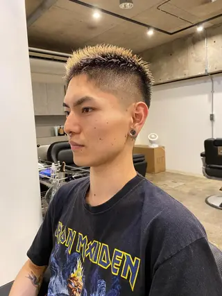 ショート メンズ 💈メンズカット 中野💈志賀 隼樹のヘアスタイル