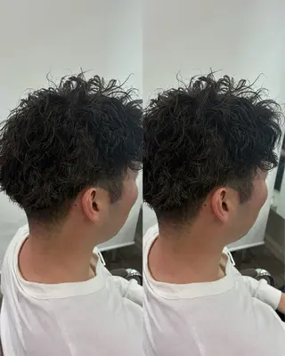 パーマ メンズ Men’s特化 垢抜けヘア🔥野原のヘアスタイル