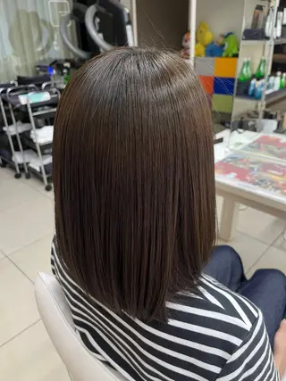 ミディアム カラー 🎀透明感˖⊹あすか 東橋本🪄︎︎⸝⸝のヘアスタイル
