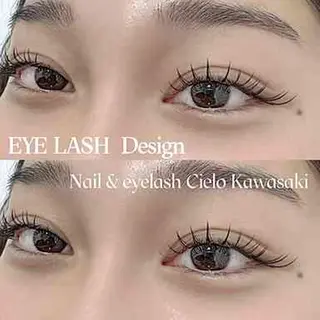 マツエク・マツパ Cielo eye 赤坂店のマツエク・マツパデザイン