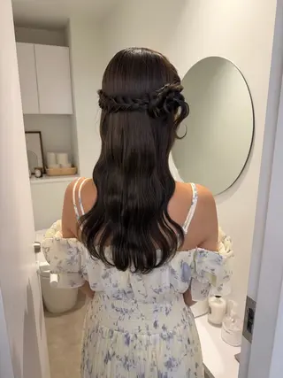 ヘアアレンジ アレンジ/ブラウン カラー HARU🕯のその他イメージ