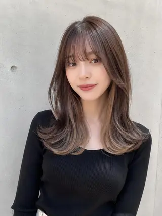 セミロング BUCKS【天王寺】 バックス【駅30秒】のヘアスタイル