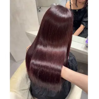 ロング カラー miyu /トレンド カラー×艶髪のヘアスタイル