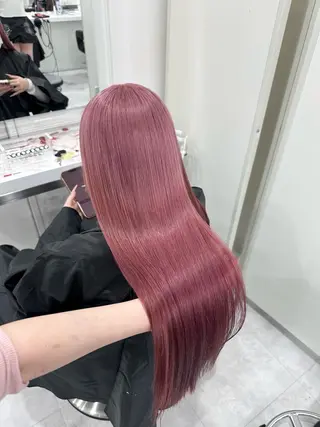 ロング 韓国ガーリー🤍ハイ トーン🤍Ayanaのヘアスタイル