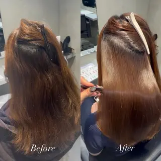 ロング 髪質改善×透明感× 艶髪🥀HIYORIのヘアスタイル