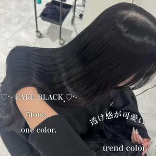 ロング カラー ブリーチなし特化 美容師💖SAE💖のヘアスタイル