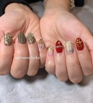 ネイル ネイルルームリッカ 𝐦𝐚𝐲𝐮のネイルデザイン