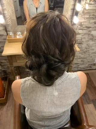 ヘアアレンジ hair make Lucciのヘアスタイル