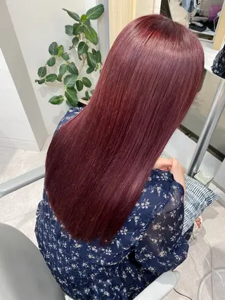 ロング カラー 暖色カラー⭐︎ fuminaのヘアスタイル
