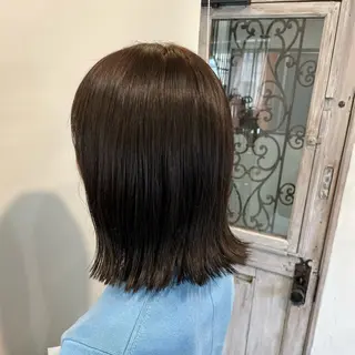 ミディアム カラー 🔆髪質改善 透明感 カラー🔆佐々木貴仁のヘアスタイル