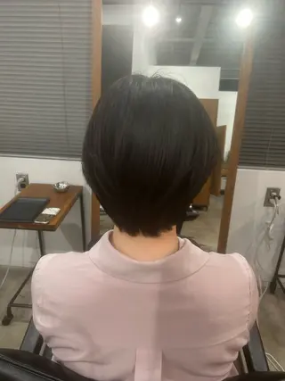 ショート 山田 真知子のヘアスタイル