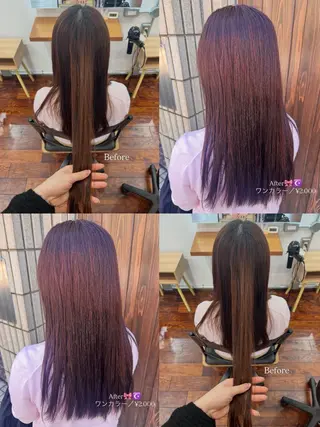 ロング カラー 佐藤光華/JANU /カラーモデルのヘアスタイル