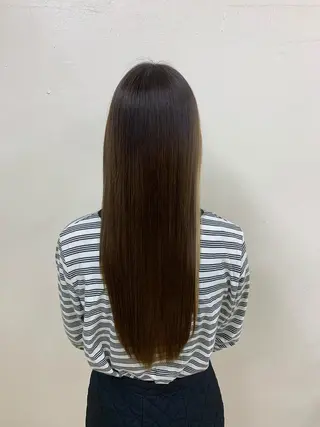 ロング カラー 🍒韓国暖色ヘア NO.1🍒🪽のヘアスタイル