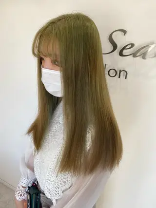 セミロング Ze sealのヘアスタイル